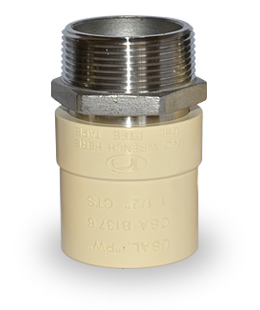 Transition Fitting - Male Stainless Steel Adapter